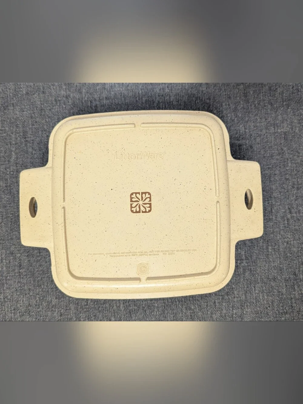 Littonware Microwave Cookware Square Casserole 39275 & 39274